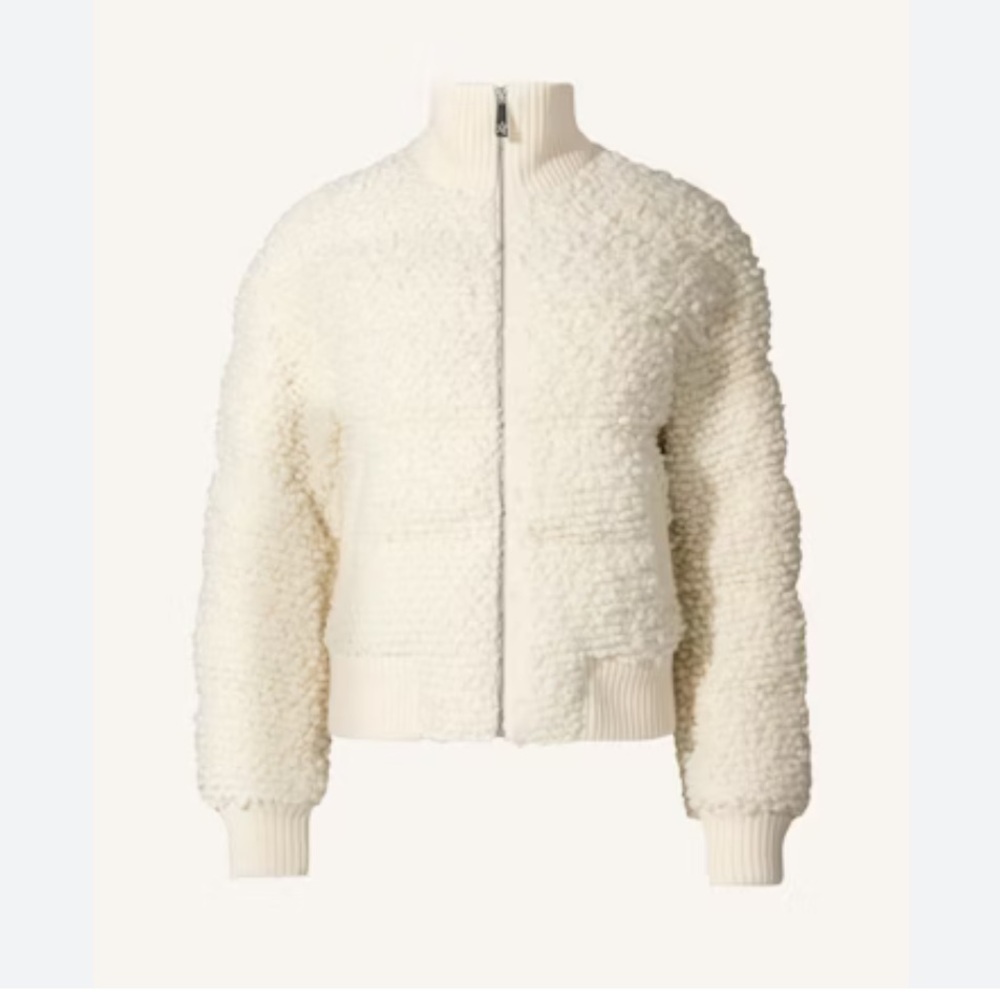 Newbury Kustom Sherpa Bomber Jacket girl L 121
